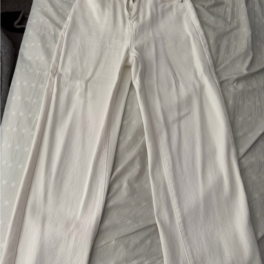 SHEIN Cream Petite Pants